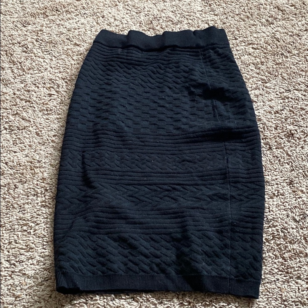 Kendall & Kylie knitted skirt
